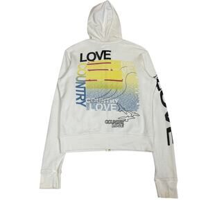 Country Love Anthropologie Full Zip Hoodie Women's Medium Loungewear